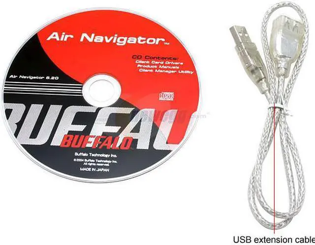 Alt view image 4 of 5 - BUFFALO WLI-U2-KG54-AI Wireless Keychain Adapter IEEE 802.11b/g USB 2.0 Up to 54Mbps Wireless Data Rates