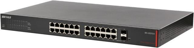 Buffalo BS-GS2024 24-Port Gigabit Green Ethernet Web Smart Switch