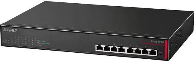 Main image of Buffalo BS-MP2008 Multi Gigabit Business Switch - 8 port 10 GbE