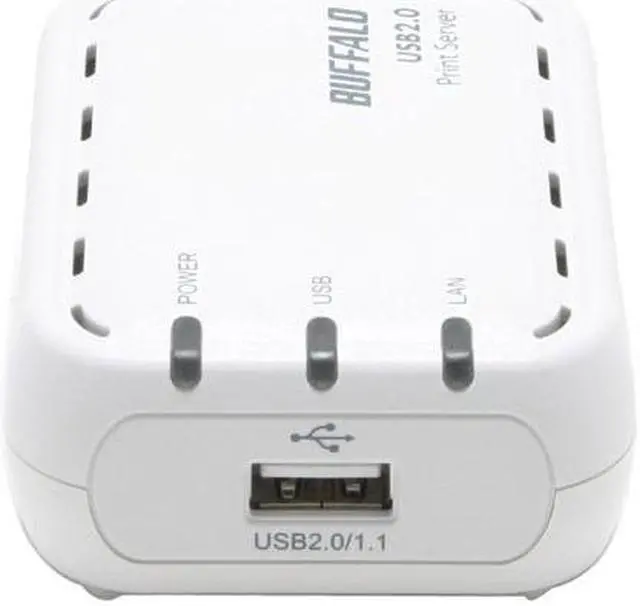 Alt view image 3 of 5 - BUFFALO Network USB 2.0 Print Server - LPV3-U2