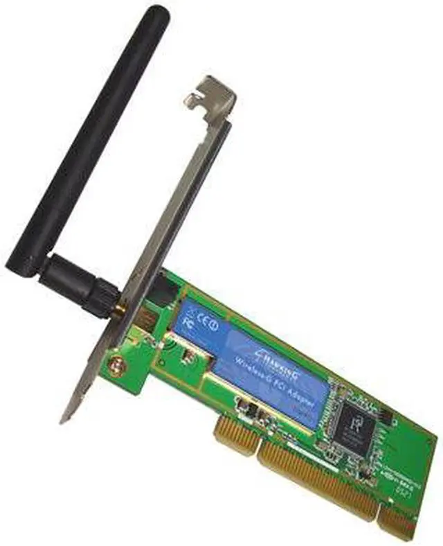Alt view image 2 of 2 - HAWKING HWPG1 Wireless Network Card IEEE 802.11b/g 32bit PCI2.2 Up to 54Mbps Wireless Data Rates