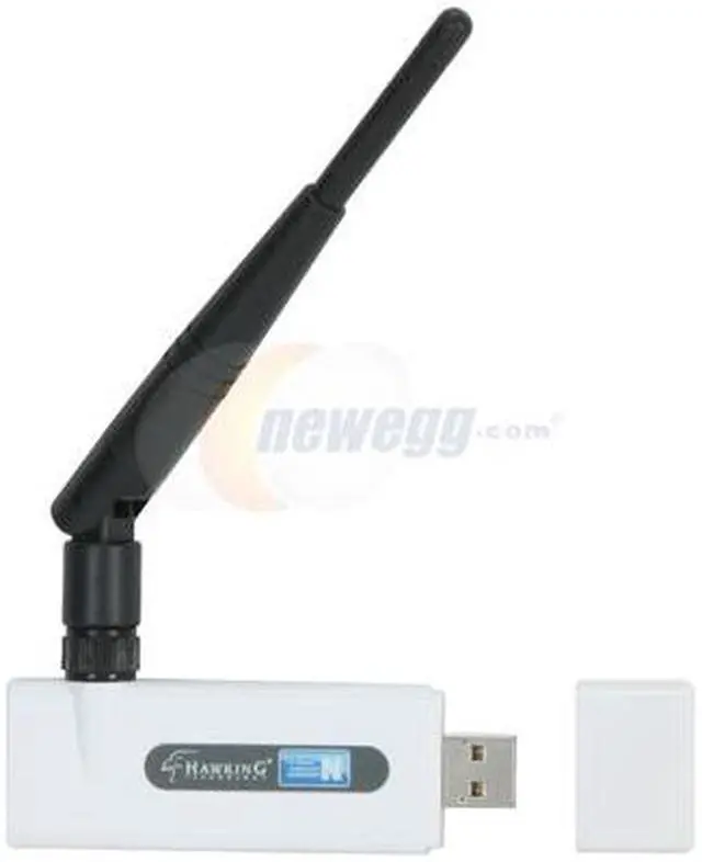 Alt view image 2 of 4 - HAWKING HWUN3 Hi-Gain Wireless Adapter with Upgradable Antenna IEEE 802.11b/g/n USB 2.0 Up to 150Mbps Wireless Data Rates