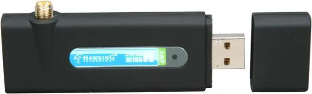 Alt view image 2 of 5 - HAWKING HAWNU1 Wireless-150N Network Adapter with Range Amplifier (Mac & Windows) IEEE 802.11b/g/n USB 2.0 Up to 150Mbps Wireless Data Rates