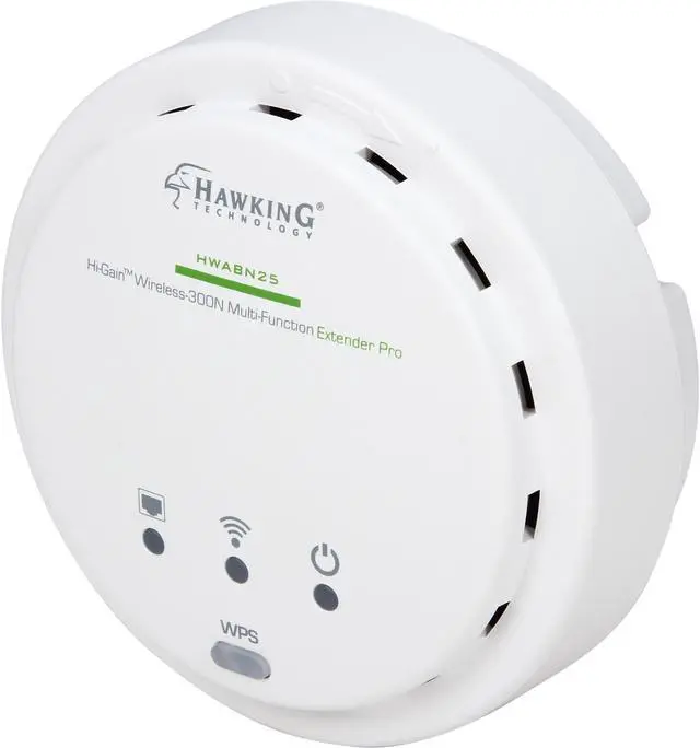 Main image of Hawking Technology Hi-Gain Wireless-300N Multifunction Access Point, Bridge, Repeater and Range Extender w/ PoE Support (HWABN25)