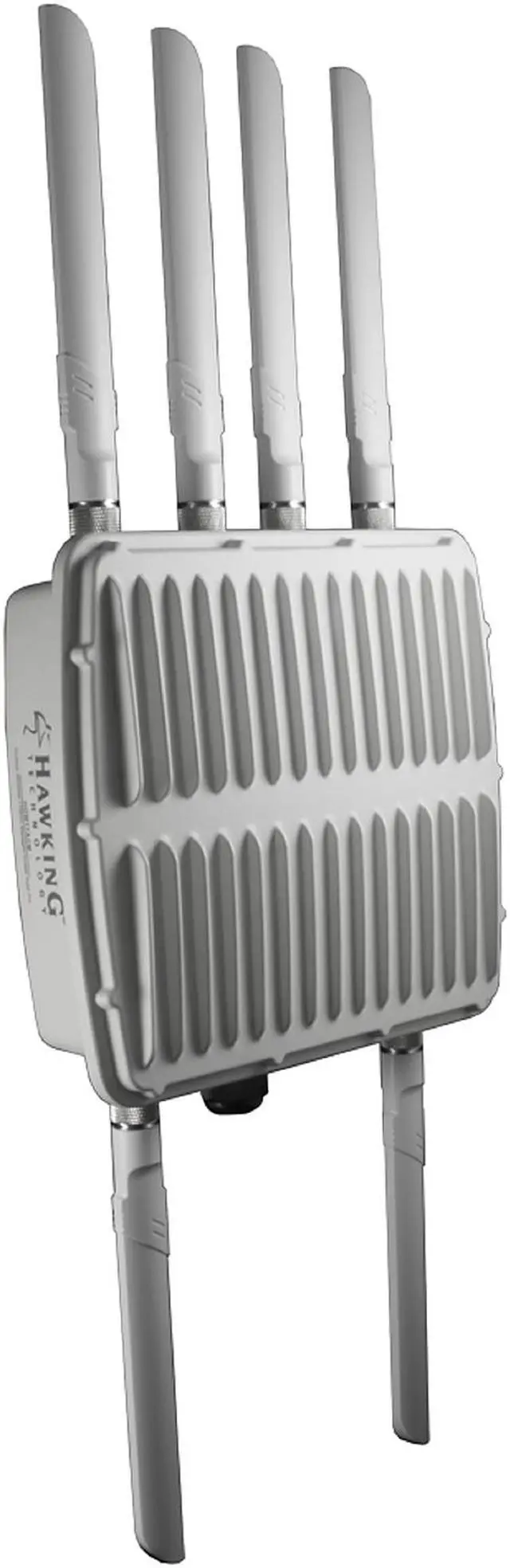 Alt view image 2 of 4 - Hawking Technology Outdoor Wireless-1750AC Managed AP Pro Wireless-AC Concurrent Pole/Wall-Mount PoE Enabled Access Point (HOW17ACM)
