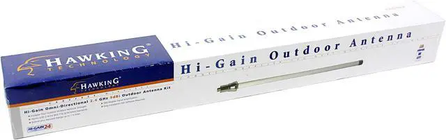 Main image of Hawking Technology Hi-Gain Outdoor Omni Directional 9dBi 2.4GHZ Wi-Fi Antenna for Marinas, RV Parks, Campgrounds (HAO9SIP)