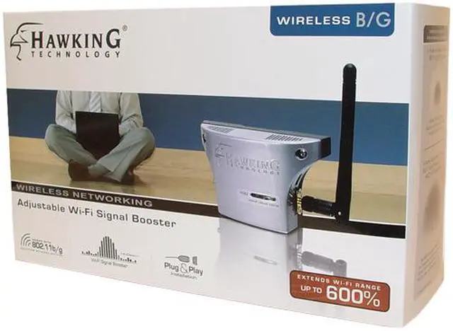 Alt view image 6 of 6 - HAWKING HSB2 Hi-Gain WiFi Signal Booster
