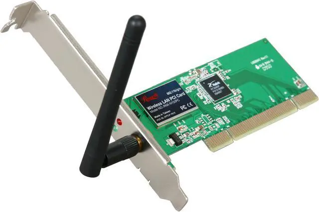 Main image of Rosewill RNX-N150PC Wireless Adapter (1T1R) IEEE 802.11b/g/n PCI 2.2 Up to 150Mbps Wireless Data Rates 64/128 bits WEP WPA (TKIP with IEEE802.1x) WPA2 (AES with IEEE802.1x) XP/ Vista/ Win7