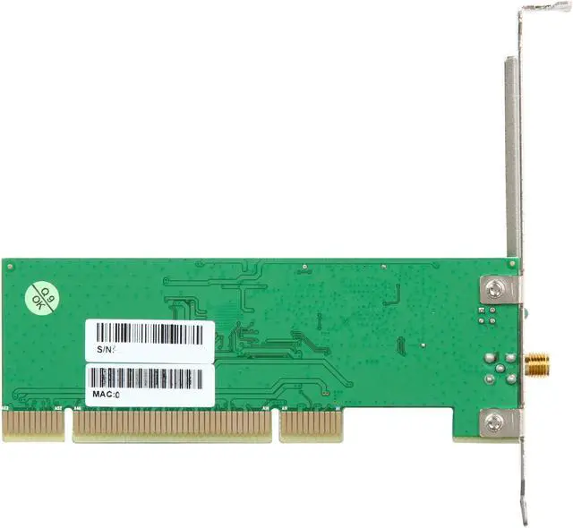 Alt view image 4 of 5 - Rosewill RNX-N150PC Wireless Adapter (1T1R) IEEE 802.11b/g/n PCI 2.2 Up to 150Mbps Wireless Data Rates 64/128 bits WEP WPA (TKIP with IEEE802.1x) WPA2 (AES with IEEE802.1x) XP/ Vista/ Win7