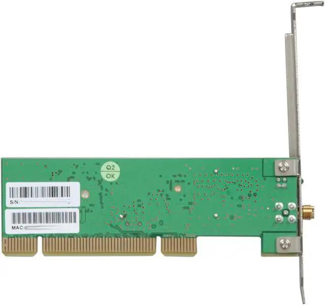 Alt view image 4 of 5 - Rosewill RNX-G300EX Wireless Card IEEE 802.11b/g PCI Up to 54Mbps Data Rates 64/128bit WEP WPA WPA2 802.1x, 802.11i, AES, TKIP with 100cm cable external 2 dBi Antenna