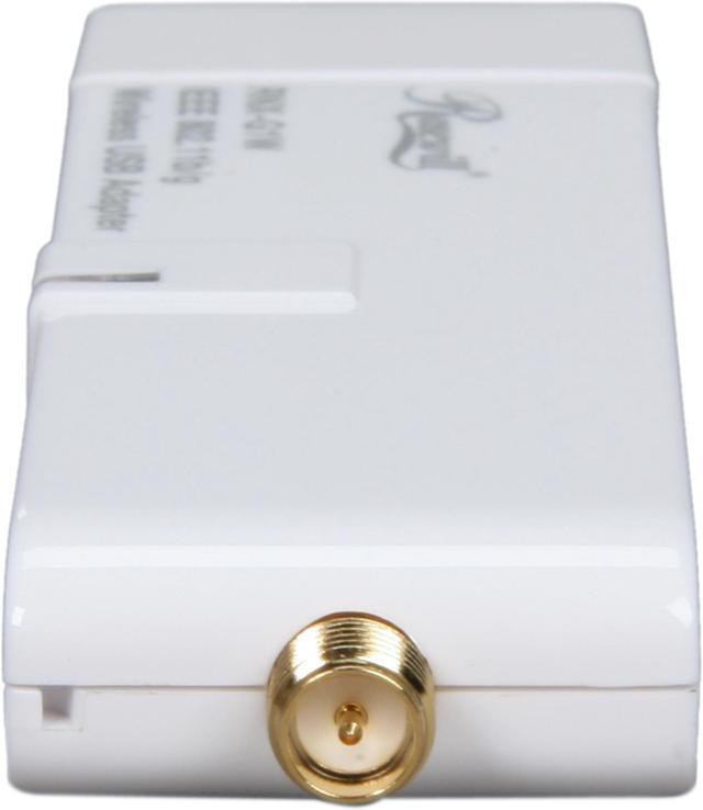 Alt view image 5 of 6 - Rosewill RNX-G1W Wireless White Dongle with External 2dBi SMA Antenna IEEE 802.11b/g USB 2.0 Up to 54Mbps Wireless Data Rates