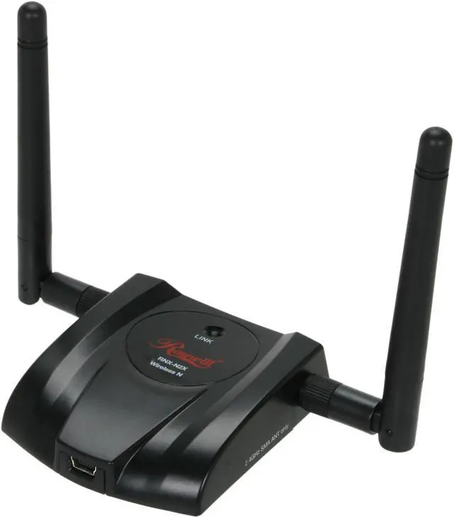 Main image of Rosewill RNX-N2X IEEE 802.11b/g/n USB2.0 Wireless-N 2.0 Dongle (2T2R) Up to 300Mbps Data Rates WPA/WPA2 (AES, 64,128-WEP with shared-key authentication).Cisco CCS V1.0, V2.0 and V3.0 compliant, Vista/ MAC 1.3/10.4/10.5/10.6 Ready