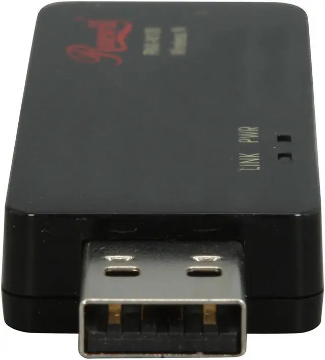 Alt view image 2 of 6 - Rosewill RNX-N100 IEEE 802.11b/g/n USB2.0 Wireless-N 2.0 Dongle (1T2R) Up to 300Mbps download and 150 Mbps upload Data Rates/ WPA/WPA2 (AES, 64,128-WEP with shared-key authentication) Cisco CCS V1.0, V2.0 and V3.0 compliant/ Vista/Win7/ MAC