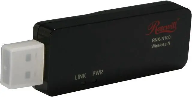 Alt view image 5 of 6 - Rosewill RNX-N100 IEEE 802.11b/g/n USB2.0 Wireless-N 2.0 Dongle (1T2R) Up to 300Mbps download and 150 Mbps upload Data Rates/ WPA/WPA2 (AES, 64,128-WEP with shared-key authentication) Cisco CCS V1.0, V2.0 and V3.0 compliant/ Vista/Win7/ MAC