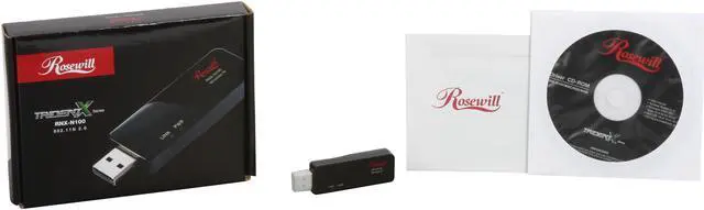 Alt view image 6 of 6 - Rosewill RNX-N100 IEEE 802.11b/g/n USB2.0 Wireless-N 2.0 Dongle (1T2R) Up to 300Mbps download and 150 Mbps upload Data Rates/ WPA/WPA2 (AES, 64,128-WEP with shared-key authentication) Cisco CCS V1.0, V2.0 and V3.0 compliant/ Vista/Win7/ MAC