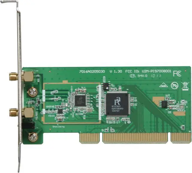 Alt view image 3 of 5 - Rosewill RNX-N300 Wireless N Adapter IEEE 802.11b/g/n PCI (1T2R) Up to 300Mbps download and 150 Mbps upload Data Rates/ WPA/WPA2 (AES, 64,128-WEP with shared-key authentication) Cisco CCS V1.0, V2.0 and V3.0 compliant/ Vista/ Win7