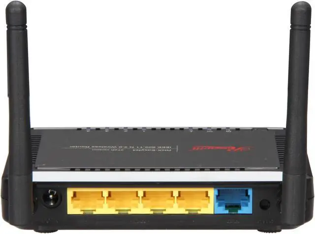 Alt view image 4 of 5 - Rosewill RNX-EasyN4 IEEE 802.11b/g/n Wireless-N 2.0 Broadband Router (2T2R) Up to 300Mbps Data Rates/ WPA Personal and Enterprise, WPA2, 64 & 128 bit WEP, PSK, TKIP, AES, WPS Security with 2 dBi Antenna x2
