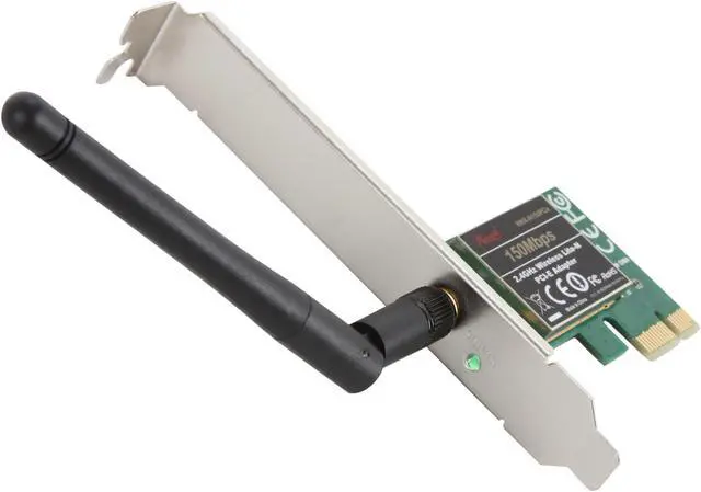 Main image of Rosewill RNX-N150PCe - Wireless N150 Wi-Fi Adapter - IEEE 802.11b/11g/11n, (1T1R), Up to 150 Mbps Data Rates, PCIe 2.0 Interface, WPS Supported