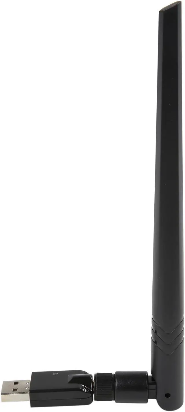 Alt view image 2 of 4 - Rosewill RNX-N150UBEv3, Wireless N150 Wi-Fi Adapter, IEEE 802.11b/g/n, Up to 150 Mbps Wireless Data Rates, USB 2.0 Interface, 1 x 5 DBi Detachable High Gain Antennas, Win 10 Support
