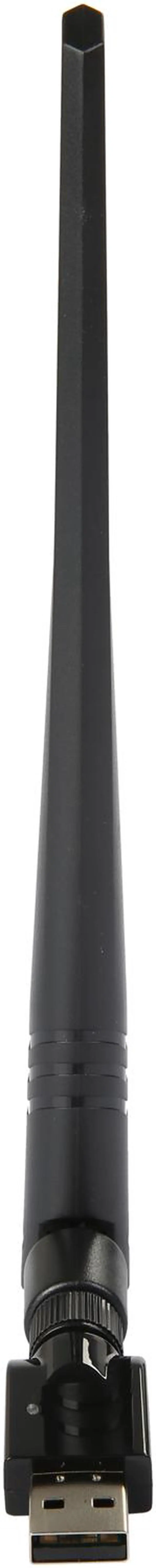 Alt view image 2 of 5 - Rosewill RNX-N180UBEv3 - Wireless High Gain N300 Wi-Fi Adapter - IEEE 802.11b/g/n, (2T2R), Up to 300 Mbps Data Rates, USB 2.0 Cradle, 5 dBi High Power Antenna