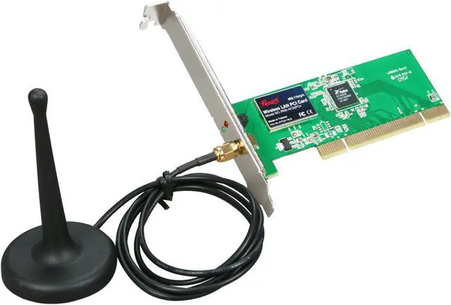 Main image of Rosewill RNX-N150PCx, Wireless N150 Wi-Fi Adapter, IEEE 802.11b/11g/11n, (1T1R) Up to 150Mbps Wireless Data Rates, PCI 2.2 Interface