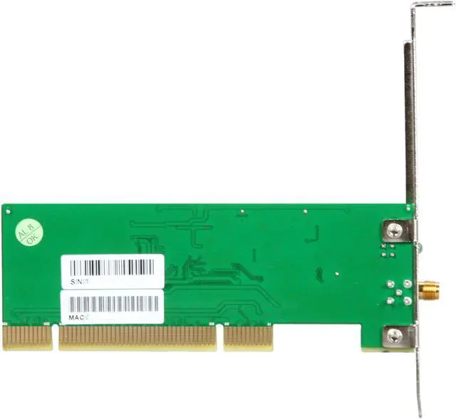 Alt view image 4 of 5 - Rosewill RNX-N150PCx, Wireless N150 Wi-Fi Adapter, IEEE 802.11b/11g/11n, (1T1R) Up to 150Mbps Wireless Data Rates, PCI 2.2 Interface
