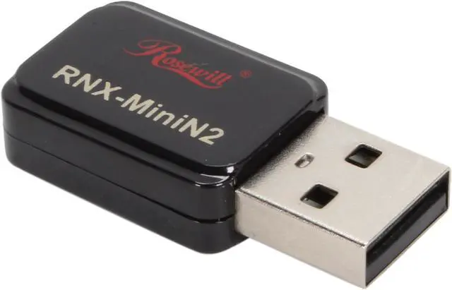 Main image of Rosewill RNX-MiniN2 (RWLD-11002) Wireless Adapter IEEE 802.11b/g/n USB 2.0 Up to 300Mbps Wireless Data Rates