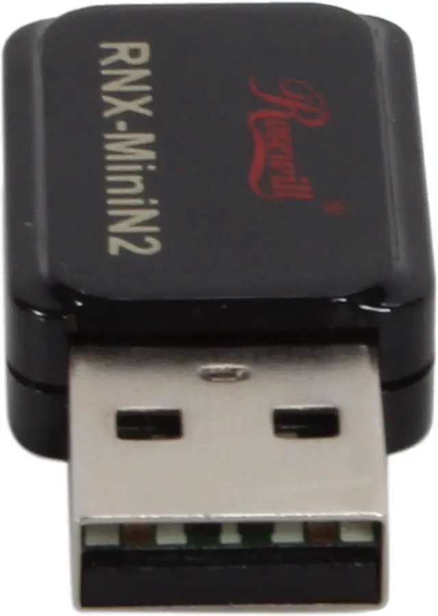 Alt view image 4 of 6 - Rosewill RNX-MiniN2 (RWLD-11002) Wireless Adapter IEEE 802.11b/g/n USB 2.0 Up to 300Mbps Wireless Data Rates
