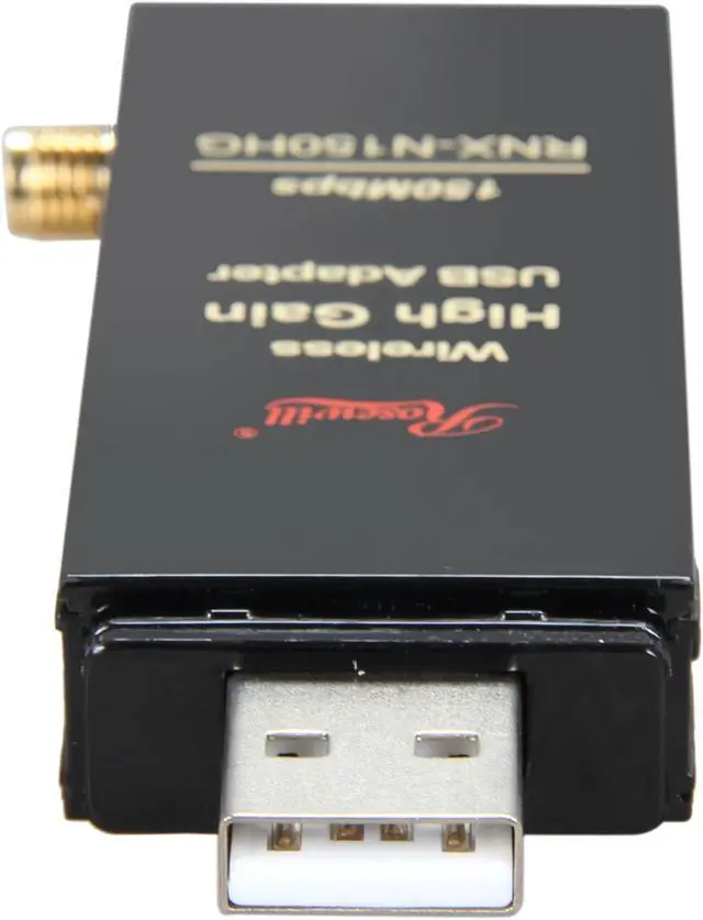 Alt view image 5 of 6 - Rosewill RNX-N150HG - Wireless N150 Wi-Fi Adapter - IEEE 802.11b / 11g / 11n, (1T1R), Up to 150 Mbps Data Rates, USB 2.0 Interface, 4 dBi High Power Detachable Antenna