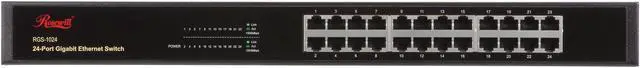 Alt view image 2 of 5 - Rosewill (RNSW-11001) - 24-Port 10 / 100 / 1000 Mbps Rackmountable Switch with 3-Year Warranty - RGS-1024