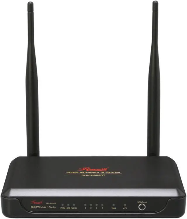 Alt view image 2 of 5 - Rosewill RNX-N300RT, Wireless N300 Wi-Fi Router, IEEE 802.11b/11g/11n, Up to 300Mbps Wireless Data Rates, 2x 5dBi Fixed Antennas, DD-WRT Open Source Support