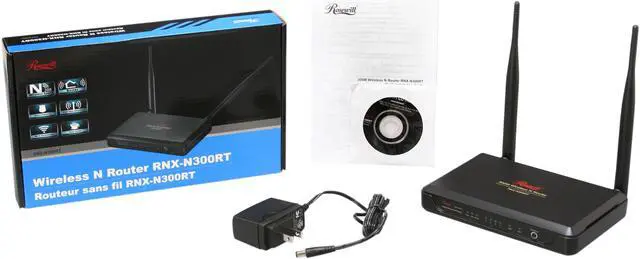 Alt view image 5 of 5 - Rosewill RNX-N300RT, Wireless N300 Wi-Fi Router, IEEE 802.11b/11g/11n, Up to 300Mbps Wireless Data Rates, 2x 5dBi Fixed Antennas, DD-WRT Open Source Support