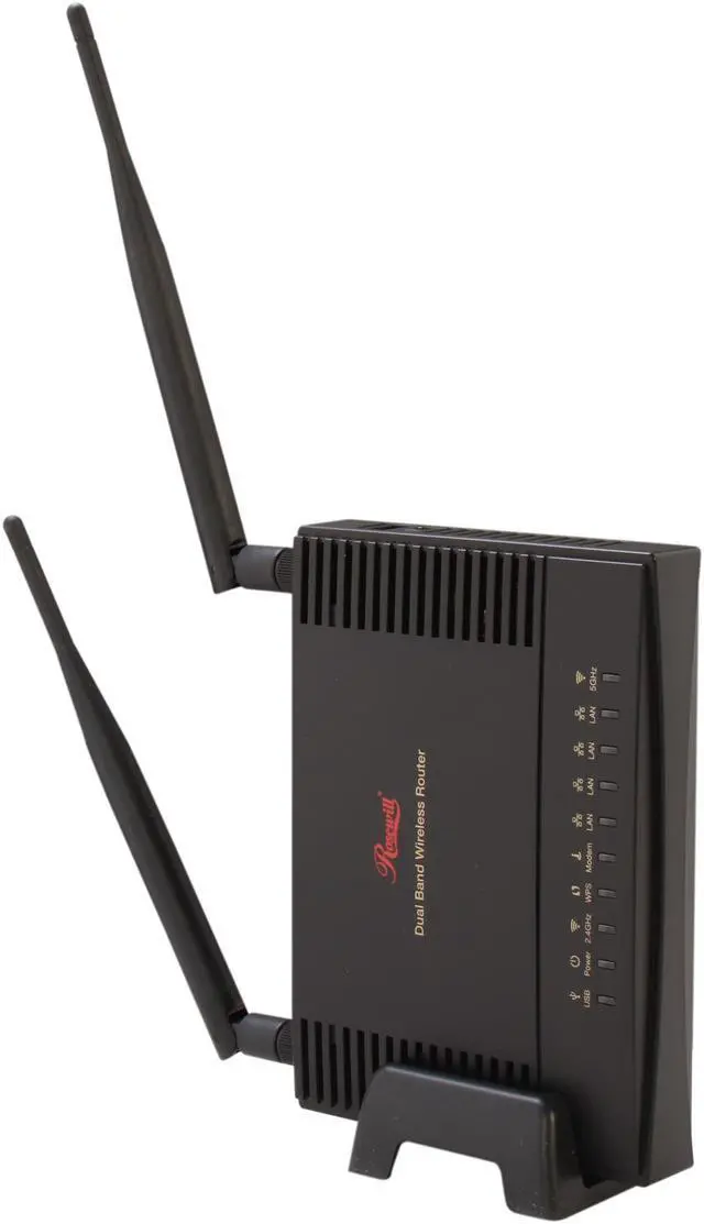Alt view image 5 of 6 - Rosewill L600N Concurrent Dual Band Wireless N600 Router w/ USB port IEEE 802.11a/b/g/n, IEEE 802.3/3u