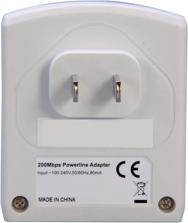 Alt view image 6 of 7 - Rosewill RPLC-200KIT Premium 200Mbps Powerline AV+ mini Wall-Plug Adapter