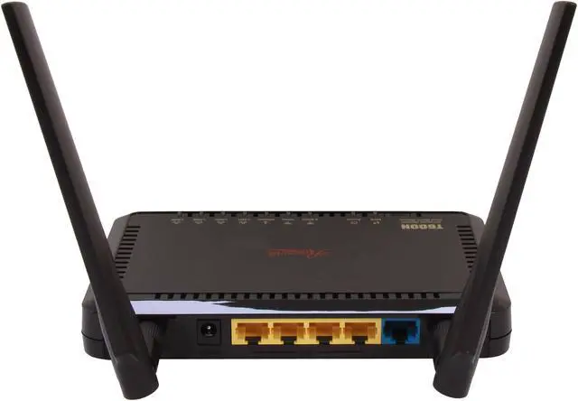 Alt view image 4 of 6 - Rosewill RNX-T600N, Dual Band Wireless N600 Wi-Fi Router, IEEE 802.11b/11g/11n, Up to 300+300Mbps Wireless Data Rates, 2x High Power Antenna