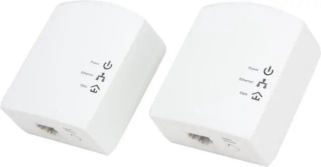 Main image of Rosewill RPLC-201KIT 200Mbps Powerline AV Mini Wall-Plug Adapter (Starter Kit - 2 Units) Up to 200Mbps