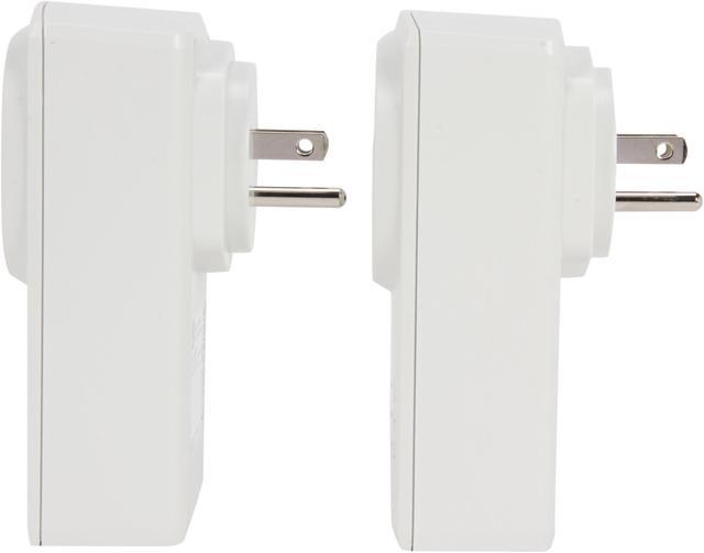 Alt view image 3 of 6 - Rosewill RPLC-201PKIT 200Mbps Powerline AV Pass-Through Adapter (Starter Kit - 2 Units) Up to 200Mbps