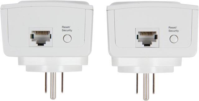 Alt view image 5 of 6 - Rosewill RPLC-201PKIT 200Mbps Powerline AV Pass-Through Adapter (Starter Kit - 2 Units) Up to 200Mbps