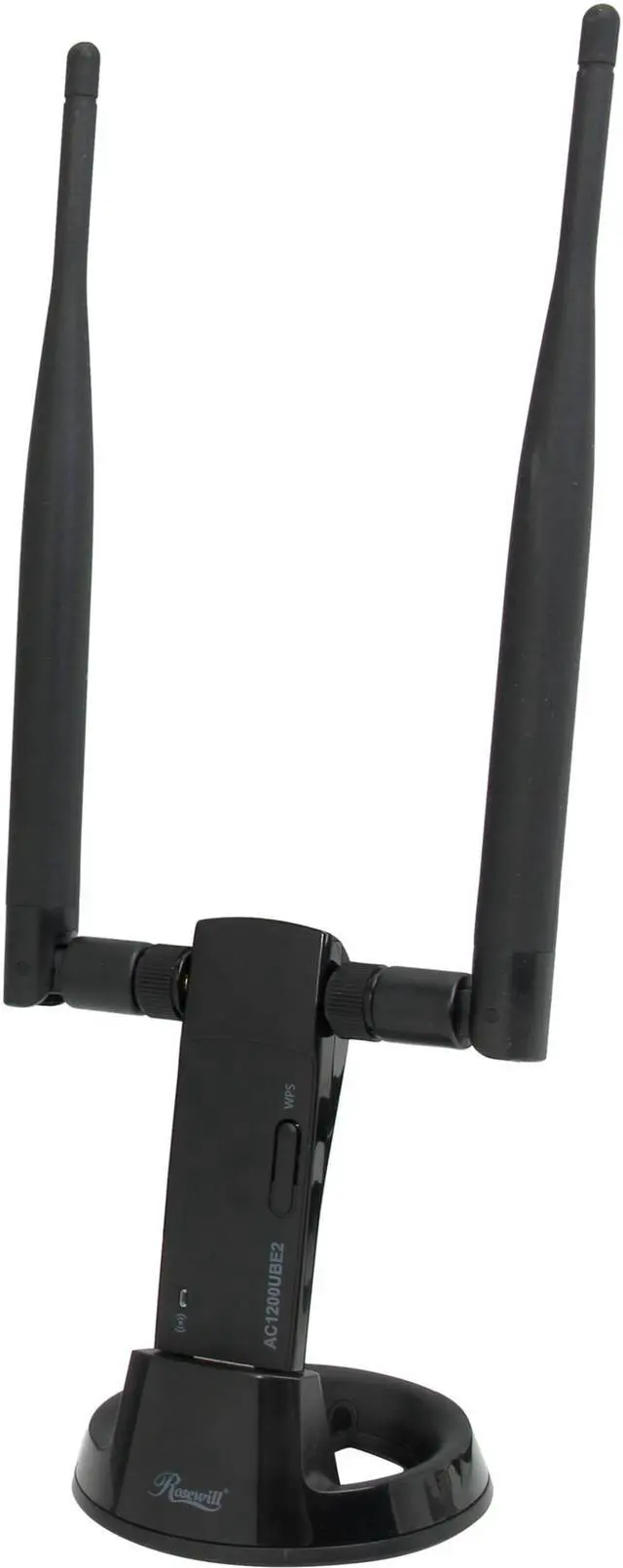 Main image of Rosewill RNX-AC1200UBE2 - Dual Band Wireless AC1200 Adapter - IEEE 802.11AC a / b / g / n, Up to 867 Mbps (5.0 GHz) + 300 Mbps (2.4 GHz) Wi-Fi Data Rates, USB 3.0 Interface