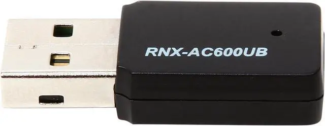 Alt view image 3 of 6 - Rosewill RNX-AC600UB - Dual Band Wireless AC600 Adapter - IEEE 802.11AC a / b / g / n, Up to 433 Mbps (5.0 GHz) + 150 Mbps (2.4 GHz) Wi-Fi Data Rates, USB 2.0 Interface, WPS for Easy Connect