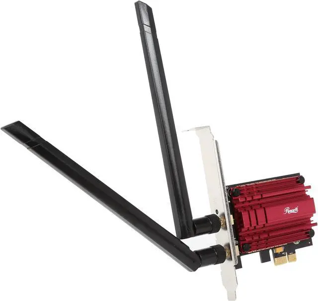 Main image of Rosewill RNX-AC1200PCE - Dual Band Wireless AC1200 Adapter, IEEE 802.11AC a/b/g/n, Up to 867 Mbps (5.0 GHz) + 300 Mbps (2.4 GHz) Wi-Fi Data Rates, PCI-E Interface