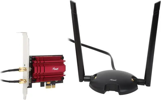 Alt view image 2 of 6 - Rosewill RNX-AC1200PCE - Dual Band Wireless AC1200 Adapter, IEEE 802.11AC a/b/g/n, Up to 867 Mbps (5.0 GHz) + 300 Mbps (2.4 GHz) Wi-Fi Data Rates, PCI-E Interface