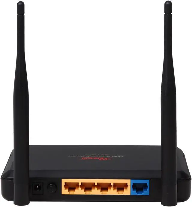 Alt view image 5 of 6 - Rosewill RNX-N300RTv2 - Wireless N300 Router - IEEE 802.11 b/g/n, Up to 300 Mbps Wi-Fi Data Rates, 2 x 5 dBi Fixed Antenna