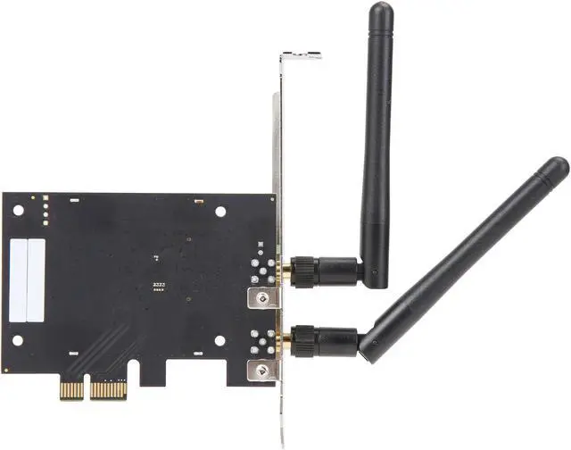 Alt view image 5 of 6 - Rosewill Wi-Fi Adapter / Wireless AC600 Adapter / PCI Express Network Card, Dual Band Wireless 11AC Wi-Fi Card / Adapter, Up to 433 Mbps (5.0 GHz) + 150 Mbps (2.4 GHz) - RNX-AC600PCEv3
