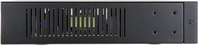 Alt view image 3 of 5 - Rosewill RC-GS1024v2 10/100/1000 Mbps 24-Port Unmanaged Gigabit Desktop / Rackmountable Switch, Metal Case, Power-Saving