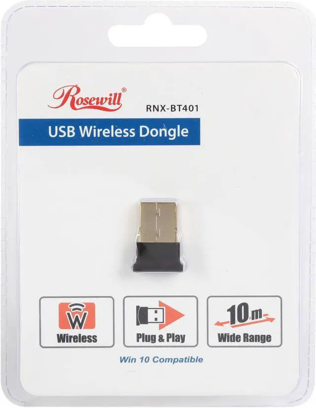 Alt view image 5 of 5 - Rosewill RNX-BT401 Bluetooth 4.0 Adapter with Up to 3 Mbps Wireless Data Transfer Rate