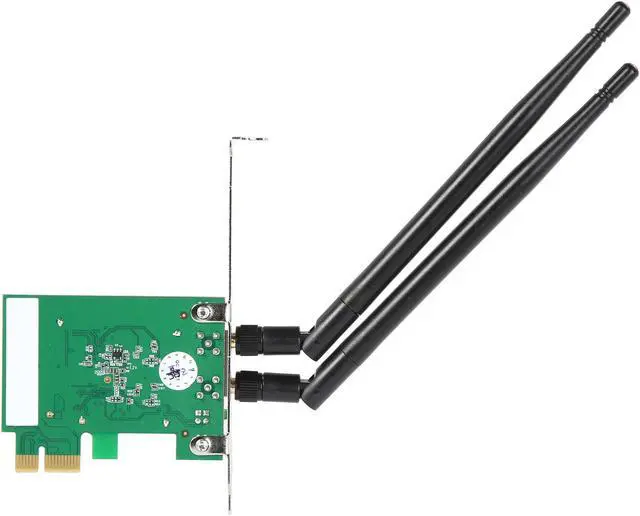 Alt view image 5 of 5 - Rosewill RNX-AC1200PCEv2 AC1200 802.11AC PCI Express Wi-Fi Adapter, Dual Band 2.4 GHz 300 Mbps + 5 GHz 867 Mbps Wireless Network PCIe Card Including Low-profile Bracket, Support Windows XP / 7 / 8.1 / 10