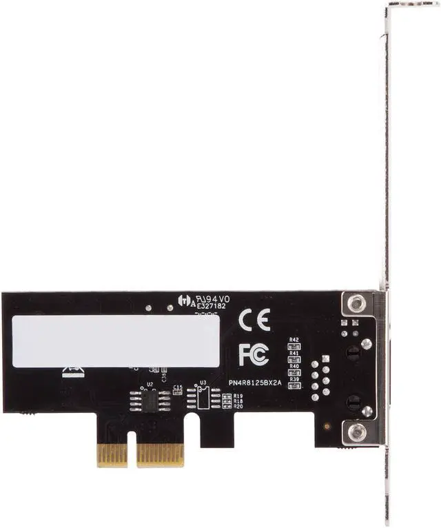 Alt view image 4 of 5 - Rosewill RC-20001 2.5GBASE-T PCIe Network Adapter 2.5Gbps PCI-Express x1 1 x RJ45