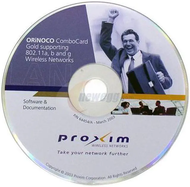 Alt view image 3 of 4 - Proxim ORiNOCO 8470-WD Wireless LAN PCMCIA Gold Card