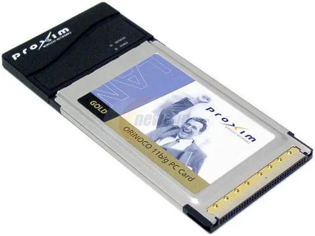 Alt view image 2 of 4 - Proxim ORiNOCO 8470-WD Wireless LAN PCMCIA Gold Card